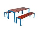 Table de pique-nique Silaos acier et bois
