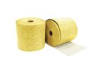 Manutan Expert - Absorbant Chimique Rouleau Jaune 41cmx46m - 187L Absorption - Polypropylène Éco-responsable
