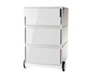 Caisson mobile easy 4 tiroirs, blanc