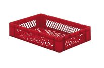 EURONORM 600X400X120 MM - STANDARD FOND &amp; CÔTES AJOURES