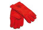 Gants De Cuir Chrome Rouge Weldmaster, L