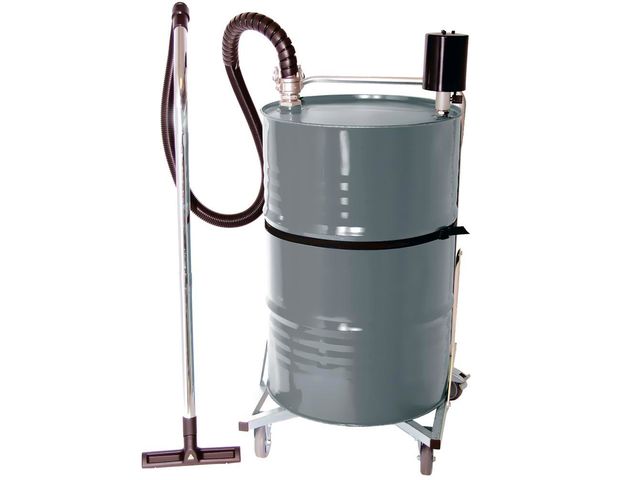 Aspirateur de liquides ATEX, pneumatique, sur roulettes