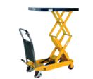 Table élévatrice mobile hydraulique double ciseaux 700 kg