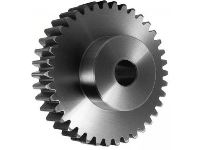 Engrenage à denture droite en acier, Module 1 à Module 10