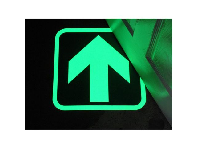 Pictogrammes de signalisation photoluminescent