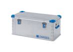 Zarges - Caisse Aluminium 81L 800x400x340mm - Gerbable, Charge 50kg, 3 Ans Garantie, Idéale Chantier & Entrepôt