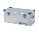 Zarges - Caisse Aluminium 81L 800x400x340mm - Gerbable, Charge 50kg, 3 Ans Garantie, Idéale Chantier &amp; Entrepôt