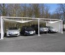 Abris voiture Littoral accouplés type I - 2 fois 5M x 5M 