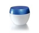 Pot cosmétique plastique forme arrondie