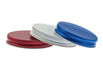 Bouchon/Couvercle alimentaire aluminium vissant à bord roulé