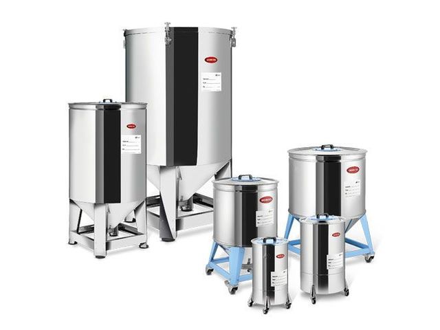 Bacs de stockage de 40 à 670 l inox