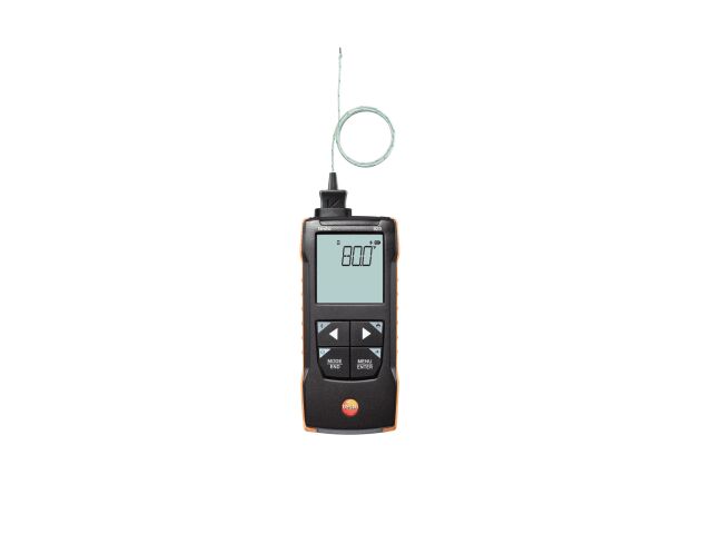 Thermomètre 1 canal pour TC de type K avec connexion à l’App | testo 925 