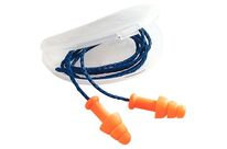 Howard Leight - Bouchons d&amp;#039;oreilles Smartfit HL - Réutilisables - 30 dB - Orange - Cordelette incluse