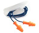 Howard Leight - Bouchons d'oreilles Smartfit HL - Réutilisables - 30 dB - Orange - Cordelette incluse