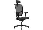 Nowy Styl - Chaise de bureau Z Body Ergonomique - Accoudoirs 3D réglables - Noir - Confort & Soutien Télétravail