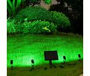 Spots Solaires Connectés à piquer RGB IP55 (Lot de 4)
