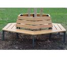 Banc tour d'arbre Silaos