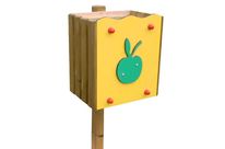 Corbeille enfants en bois Pomme