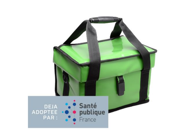 Sacoche réfrigérante ELITE pour le transport des vaccins Covid-19
