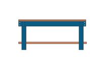 Établi Nu Pieds Ajustables Type:201 (base) Largeur:200 Cm