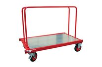 Fimm - Chariot porte-panneaux 500 kg - 2 ridelles 800 mm - Acier époxy - Roulettes caoutchouc 200 mm