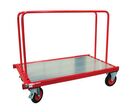 Fimm - Chariot porte-panneaux 500 kg - 2 ridelles 800 mm - Acier époxy - Roulettes caoutchouc 200 mm