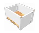 Caisse palette en carton