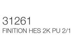 Laque de finition à base de résines acrylique et polyester HES 2K PU 2/1 | 31261