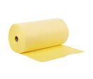 Manutan Expert - Absorbant Chimique Rouleau Jaune - 228 L - Polypropylène SM Éco-responsable