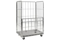 Italiana Contenitori - Roll-conteneur Maxi 4 Côtés 1200x1000mm - Capacité 400kg - Éco-responsable