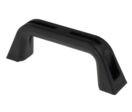 Poignée industrielle RS PRO noire en plastique mat – 112 x 28 x 22 mm