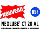 Lubrifiant pénétrant adhésif contact alimentaire iBiotec AÉROSOL NÉOLUBE CT 20 AL