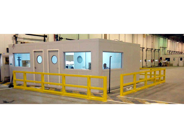 Barrière industrielle modulable	