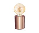 Lampe de Chevet Ampoule avec Socle en Métal - Cuivre