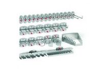 Assortiment de 28 porte outils aluminium :  RASTERPLAN
