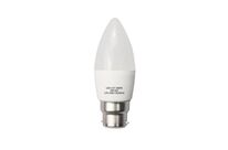 Ampoule B22 LED 6W 220V C37 180° - Blanc Froid 6000K - 8000K