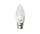 Ampoule B22 LED 6W 220V C37 180° - Blanc Froid 6000K - 8000K