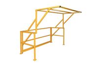 Stockman - Barrière de protection écluse jaune robuste 1600 mm - 2015x1945 mm - 78 kg