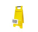 Panneau Signal Jaune Sols Glissants Neutre+ Porte aff A5
