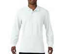 Polo adulte double piqué Premium S-L à manches longues