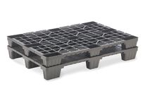 Palette plastique lourde emboitable | EMB812/PE/9P