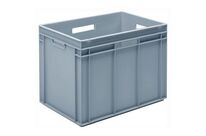 UTZ - Bac RAKO Gris 90L - Norme Europe - Polypropylène - Gerbable - Usage Alimentaire