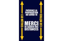 Tapis 90x150 spécial Covid-19 