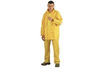 Ensemble pluie souple jaune XXL