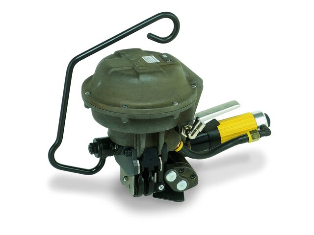 Cercleuse pneumatique combinée pour feuillard acier  | A482