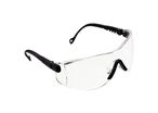 Honeywell - Lunettes de protection Optema - Oculaire incolore, antibuée, anti-rayures - Noir