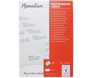 Manutan Expert - Étiquettes Multifonction A4 Blanc 210x297mm - Lot de 100 - Éco-responsable