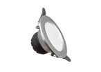 Spot LED Downlight Encastrable 6W Rond - Blanc Neutre 4000K - 5500K / Argent