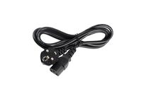 Câble d'alimentation 3 têtes Femelle 220V 1m NOIR