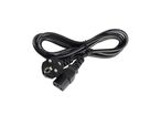 Câble d'alimentation 3 têtes Femelle 220V 1m NOIR
